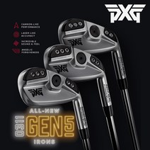 PXG 젠5 아이언 GEN5 0311 XP P T 5 세트 6-W 초급자 초중급자 상급자 피엑스지, GEN5 0311T, X