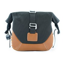 모토캠핑가방 사이드백 캔버스 가방 오토바이 사이드, 블랙 오른쪽