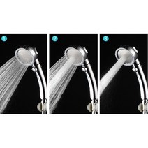 절수버튼 초미세 강력물줄기 분사모드 샤워기 물절약 두피마사지 수압상승