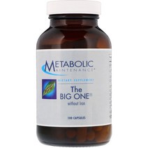 Metabolic Maintenance 더 빅 원 아이런 불포함 100 캡슐