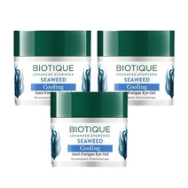 바이오티크 Biotique SEA WEED 안티다크서클 아이 젤 아이크림 15g x 3개