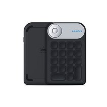 HUION 미니 KeyDial KD100 무선 익스프레스 키 원격 제어 바로 가기 키보드다이얼 포함 그래픽 드로잉 태블릿 PC Mac 노트북 Surface Pro용 18 맞춤형 익