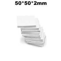 에바폼 EVA폼 압축스펀지 스티로폼 폼보드제작 스치로폼 10100pcs 양면 테이프 초강력 자기 접착 EVA 폼 스티커 패드 사각형 원형 헤비 듀티 장착 다중 크기, 53.White  50x50x2mm - 50PCS -