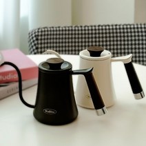 와블리스 커피포트 커피팟 핸드드립 주전자 600ml, 블랙