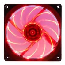 호환 쿨러 부품 컴퓨터 PC Wovibo 90mm 팬 92mm Pwm 4PIN 케이스 Ventilador 섀시 용 자동 12V 9cm Cpu 냉각 라디에이터, Red_4PIN | 5Pcs