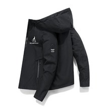 Beanpole-새로운 남성용 야외 스포츠 윈드브레이커 재킷 지퍼 후드 캐주얼 재킷 남성 야구 재킷 2023 봄 가을