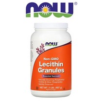 나우푸드 레시틴 과립 가루 분말 Lecithin Granules 포스파티딜 콜린 이노시톨 907g