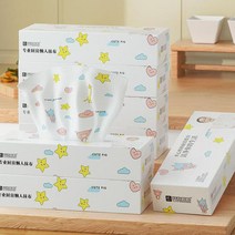 일회용행주 게으름뱅이 행주는 건습양용 일회용 종이로 물을 빨아 설거지 천을 닦는다, 채색 3개