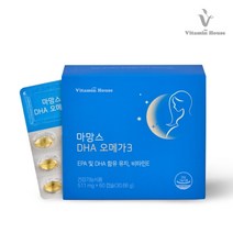 비타민하우스 마망스 DHA 오메가3 511 mg x 60 캡슐 455289, 1개, 60캡슐