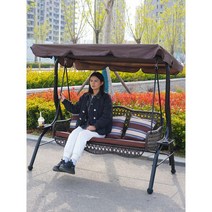 야외 그네 야외그네 흔들 의자 흔들의자 펜션 가평 순천 강화도 강릉, J. 3인용
