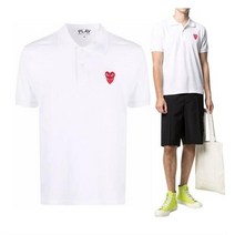 [꼼데가르송] 하트 와펜 PK 티셔츠 AZ-T290-051-2