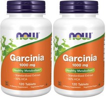 Now Foods 나우푸드 가르시니아 캄보지아 1 000mg 120정, 120개입, 2개