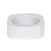 애견그릇 강아지 플라스틱 싱글그릇 고양이 강아지 식기 물그릇 소형견 먹이그릇, 그레이, 15*15*5cm