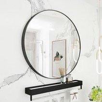 [원형스트랩거울] 미소아이 초간편 부착식 유리 거울 300 x 600 mm 2p, 투명