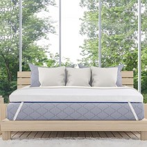 메모리 폼 매트리스 토퍼 트윈 젤 쿨링 통기성 세탁 가능한 섬유 커버 CertiPUR-US 인증 - 5.1cm 2인치, 3INCH Gel Memory Foam, Twin