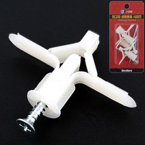 석고앙카 칼블럭 J동공앙카 2호 나사못 대4P 18mm 778EA, 본품