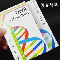 상피세포이용 동물 DNA추출 관찰실험 10인 과학키트 원리이해