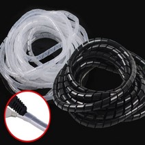 [Spring] 케이블 전선보호관 전선커버 5345725EA, 쿠팡 본상품선택, 쿠팡 화이트_둘레12mm길이5.5m