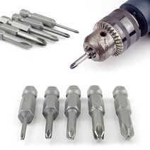 전동공구액세서리 십자 드릴비트 2~6mm, 6mm - C240