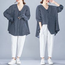 큰언니 여성빅사이즈 초가을 긴팔 블라우스 긴팔티셔츠 BS05715#