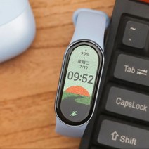 새로운 오리지널 Xiaomi Band 9 1.62'' AMOLED 매우 긴 배터리 수명 21일 스마트 팔찌 150+ 스포츠 모드 혈, 01 blue, 1개