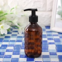 HKJ739217욕실 디스펜서 원통 샴푸용기 300ml 리필용기, 1