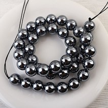 [5343]원석라운드 10mm 테라헤르츠99.9% 반줄(약17-18개)
