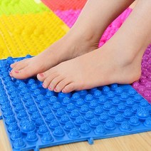 발 건강 마사지 조립식 지압 발판 매트 지압판 발매트, DIY지압매트-레드, 상세페이지 참조