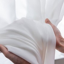 전동커튼 쉬폰커튼 방음커튼 암막커튼 느낌 부드럽고 부드러운 터치 고급스러운 쉬폰 솔리드 쉬어 커튼 거실 침실 창 얇은 명주 그물 커튼