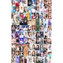 최예나 Yena 개인 앨범 굿즈 포토카드 100장 세트 중복없음 LOMO카드 지갑카드, 01