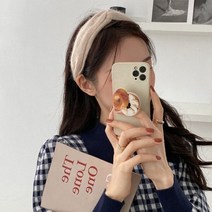여성 니트헤어밴드 니트머리띠 터번 반나다 두꺼운 와이드