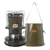 파세코난로 캠핑 사무실 가게 난로 CAMP-25S (다크그레이) 가방포함