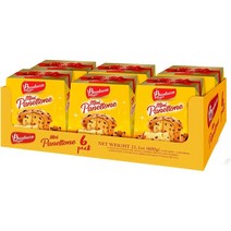 바우두코 미니 파네토네 빠네토네 클래식 100g 6개 Bauducco Mini Panettone Classic