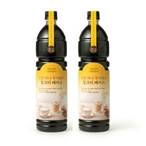 룩아워티 로얄바나 루이보스 밀크티 베이스 1000ml 2개, 단품