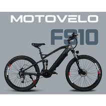 2022년 모토벨로 FS10 27.5 풀샥 MTB 전기자전거 센터모터 48V 350W, 네온