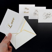 기념일 생일 결혼 미니 감사카드 축하카드 답례카드 기념일선물 고백카드 땡큐카드, BEST WISHES, BEST WISHES