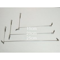 아기바운서 10 조각 스테인레스 스틸 와이어 붐 바닥 경비원 형태, 200mm
