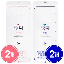 [ 킹스랜드 ] 링티 분말 복숭아맛 10p & 레몬맛 10p 세트구성, 2세트