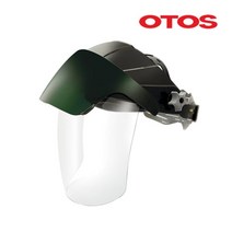 철공소 용접 기능성 맨머리착용 차광 보안면 5도 안전보호구 얼굴가리개