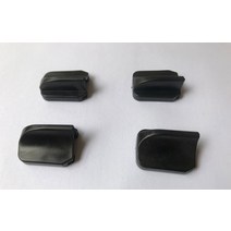 자동차그릴가드 1set 자동차 와이퍼 커버 카드 캡 작은 클립 패스너 부품 valeo 와이퍼 블레이드 고무 재설치 고정, 4pcs 카드 커버