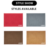 차량실내세차 자동차 청소 시트 가죽 클리너 로고 흡수성 수건 건조 걸레 세차 액세서리 쌍용 코란도 렉스턴 회장 티볼리 액티언 로디우스 카이론 무소, [07] For R-enault, [01] Red