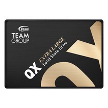 TEAMGROUP QX 4TB 3D NAND QLC 2.5인치 SATA III 내장 솔리드 스테이트 드라이브 SSD(읽기쓰기 속도 최대 560500MBs) 1000TBW 노트북 & PC 데스크탑에 대응 T253X7004T0C101
