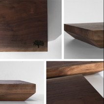 늘솜우드 북미산 블랙 월넛 플레이팅 도마, 블랙월넛