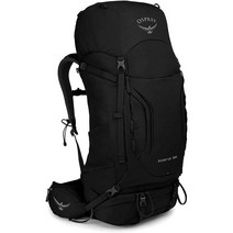 오스프레이 Kestrel 58 남성용 백팩킹 백팩 58L 블랙 M/L