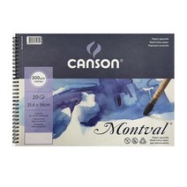 캔손 몽발 수채화 스프링 300g 20매 25.6x36cm 8절