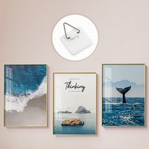 장식 액자 부착형 그릇 인테리어 3종세트 벽걸이 못없이 접시걸이, 상세페이지 참조, 상세페이지 참조