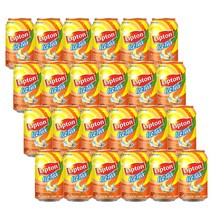롯데 립톤 아이스티 복숭아 355ml 24입 (F3)