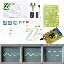 ICL8038 기능 신호 발생기 키트 다중 채널 파형 전자 교육 DIY 부품 3.0 - 4.9 인치, 한개옵션0