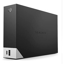 seagate 원터치 허브 4tb 외장 하드 드라이브 데스크탑 hdd – usb-c 및 usb 3.0 포트 컴퓨터 데스크탑 워크스테이션 pc 노트북 mac 4개월 Adobe Cre, 검은 색, 데스크탑 허브