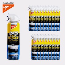 캉가루 레인아웃 자동차유리 발수코팅제 스프레이, 20개, 250ml
